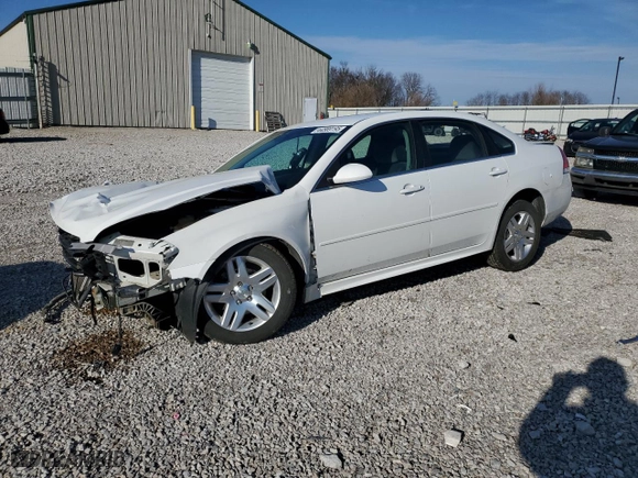 2016 Chevrolet Impala Limited LT with VIN 2G1WB5E34G1102588, listed as a Copart auction lot 44569195 with 76,794 mi miles and Salvage Title. Bid and sale history available at carsss.com. Image 1.