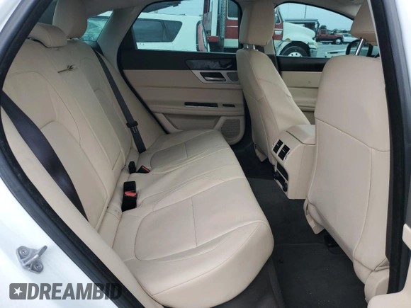 2017 Jaguar XF 35t Premium with VIN SAJBD4BV7HCY48451, listed as a Copart auction lot 58133385 with 65,085 mi miles and Salvage title. Bid and sale history available at DreamBid. Image 10.