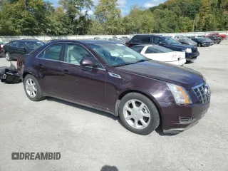 2008 Cadillac CTS AWD w/1SA with VIN 1G6DG577280212801, listed as a Copart auction lot 70036914 with 124,559 mi miles and Salvage Title. Bid and sale history available at carsss.com. Image 4.