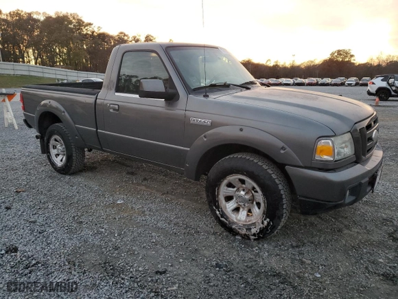 2007 Ford Ranger XL with VIN 1FTYR10U07PA78054, listed as a Copart auction lot 82716434 with 152,360 mi miles and Clean Title. Bid and sale history available at carsss.com. Image 4.