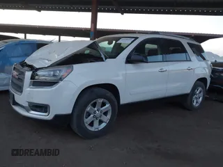2014 GMC Acadia SLE with VIN 1GKKRNED5EJ198524, listed as a IAAI auction lot 41098195 with 132,572 mi miles and . Bid and sale history available at carsss.com. Image 2.