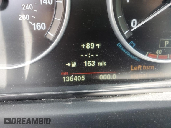 2012 BMW 5 Series 535i xDrive with VIN WBAFU7C58CDU63481, listed as a Copart auction lot 54402865 with 136,405 mi miles and Salvage Title. Bid and sale history available at carsss.com. Image 9.