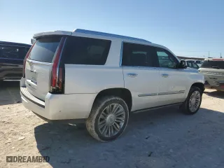 2017 Cadillac Escalade Platinum with VIN 1GYS3DKJ4HR327774, listed as a Copart auction lot 43414125 with 70,845 mi miles and Salvage Title. Bid and sale history available at carsss.com. Image 3.