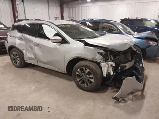 2018 Nissan Murano Platinum with VIN 5N1AZ2MH5JN159098, listed as a IAAI auction lot 41884369 with 106,828 mi miles and . Bid and sale history available at carsss.com. Image 1.