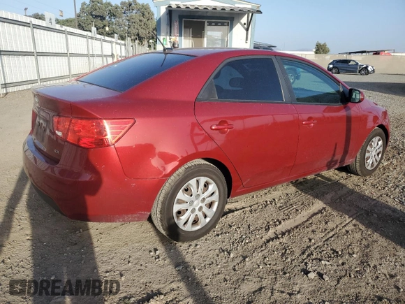 2012 Kia Forte EX with VIN KNAFU4A28C5593309, listed as a Copart auction lot 76740934 with 98,228 mi miles and Salvage Title. Bid and sale history available at carsss.com. Image 3.