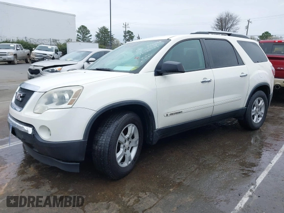 2008 GMC Acadia SLE1 with VIN 1GKEV13718J110538, listed as a IAAI auction lot 41662996 with 304,871 mi miles. Bid and sale history available at carsss.com. Image 2.