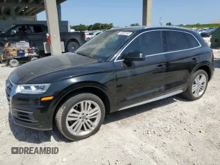 2018 Audi Q5 Premium Plus z VIN WA1BNAFY2J2193734, wystawiony jako Copart lot #56683185 z przebiegiem 74 506 mil mil oraz Nie do naprawy • Non repairable. Historia ofert i sprzedaży dostępna na DreamBid. Obrazek 1.