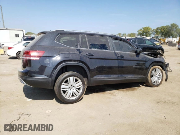 2019 Volkswagen Atlas SE z VIN 1V2UR2CAXKC513442, wystawiony jako Copart lot #72090904 z przebiegiem 116 298 mil mil oraz Szkoda całkowita • Salvage title. Historia ofert i sprzedaży dostępna na DreamBid. Obrazek 3.