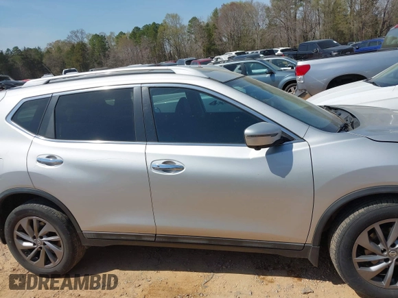 2016 Nissan Rogue SV with VIN 5N1AT2MV9GC745296, listed as a IAAI auction lot 41913694 with 145,192 mi miles and . Bid and sale history available at DreamBid. Image 13.