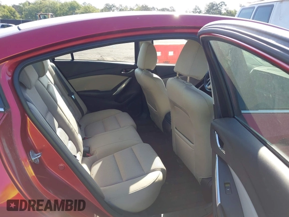 2015 Mazda 6 i Sport with VIN JM1GJ1U50F1210091, listed as a IAAI auction lot 42057091 with 78,253 mi miles. Bid and sale history available at carsss.com. Image 8.
