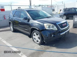 2008 GMC Acadia SLT2 with VIN 1GKEV33798J234861, listed as a IAAI auction lot 41943113 with 206,447 mi miles and . Bid and sale history available at DreamBid. Image 1.