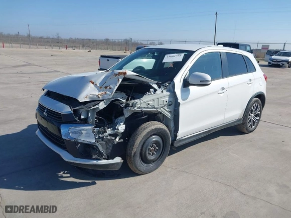 2017 Mitsubishi Outlander Sport ES 2.0 with VIN JA4AP3AU5HZ033242, listed as a IAAI auction lot 41602788 with 102,327 mi miles. Bid and sale history available at carsss.com. Image 2.