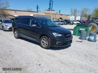 2023 Chrysler Pacifica Limited with VIN 2C4RC3GG4PR565998, listed as a IAAI auction lot 41979262 with 16,697 mi miles. Bid and sale history available at carsss.com. Image 1.