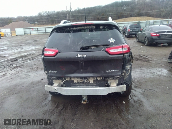 2016 Jeep Cherokee Limited with VIN 1C4PJMDSXGW121091, listed as a IAAI auction lot 41733807 with 196,455 mi miles and . Bid and sale history available at DreamBid. Image 16.