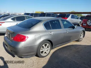 2007 Infiniti G35 Sedan Journey with VIN JNKBV61E17M704572, listed as a IAAI auction lot 41970069 with 230,602 mi miles. Bid and sale history available at carsss.com. Image 4.