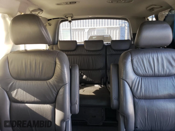 2005 Honda Odyssey EX-L with VIN 5FNRL38735B079366, listed as a Copart auction lot 53980645 with 241,156 mi miles and Salvage Title. Bid and sale history available at carsss.com. Image 10.