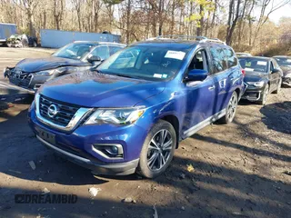2020 Nissan Pathfinder Platinum with VIN 5N1DR2DM6LC575993, listed as a IAAI auction lot 41418213 with 39,525 mi miles. Bid and sale history available at carsss.com. Image 19.