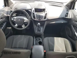 2015 Ford Transit Connect XLT with VIN NM0GE9F7XF1177695, listed as a Copart auction lot 57456015 with 84,497 mi miles and Salvage title. Bid and sale history available at DreamBid. Image 8.