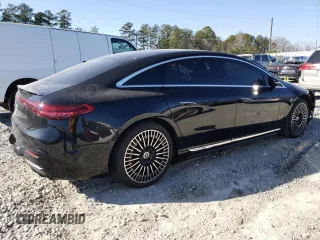 2022 Mercedes-Benz EQS with VIN W1KCG2DB5NA010482, listed as a Copart auction lot 40247144 with 0 mi miles and Non Repairable. Bid and sale history available at carsss.com. Image 3.