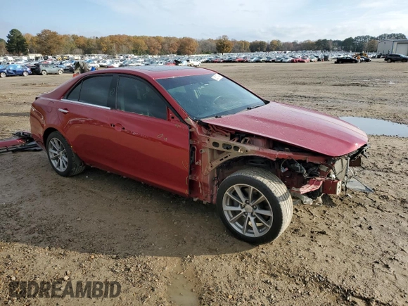 2019 Cadillac CTS Luxury RWD with VIN 1G6AR5SX7K0122345, listed as a Copart auction lot 83571794 with 72,331 mi miles and Salvage Title. Bid and sale history available at DreamBid. Image 4.