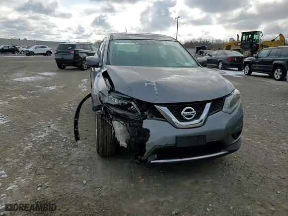2016 Nissan Rogue S with VIN KNMAT2MV8GP619427, listed as a Copart auction lot 50171215 with 0 mi miles and Salvage Title. Bid and sale history available at carsss.com. Image 11.