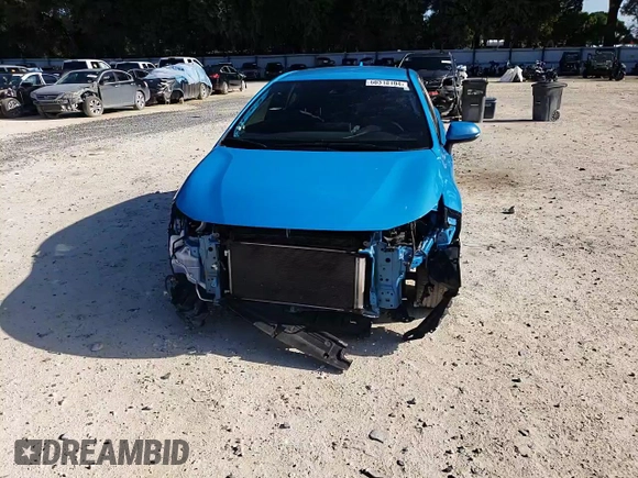 2021 Toyota Corolla Hatchback SE with VIN JTND4MBE5M3135173, listed as a Copart auction lot 60318104 with 55,308 mi miles and Salvage Title. Bid and sale history available at carsss.com. Image 10.