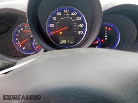 2012 Acura RDX with VIN 5J8TB2H26CA002098, listed as a Copart auction lot 51833525 with 220,498 mi miles and Salvage title. Bid and sale history available at DreamBid. Image 9.
