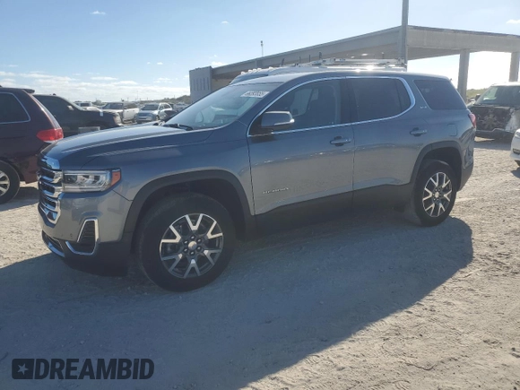 2022 GMC Acadia SLE z VIN 1GKKNKL4XNZ102787, wystawiony jako Copart lot #88393855 z przebiegiem 35 796 mil mil oraz Szkoda całkowita • Salvage title. Historia ofert i sprzedaży dostępna na DreamBid. Obrazek 1.