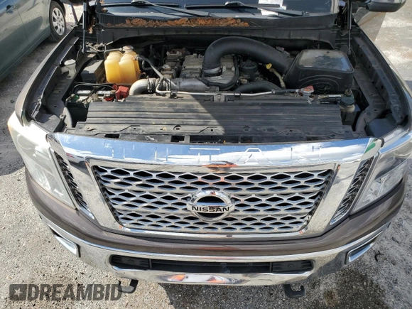 2016 Nissan Titan XD Platinum Reserve with VIN 1N6BA1F20GN500500, listed as a Copart auction lot 75396354 with 164,966 mi miles and Salvage Title. Bid and sale history available at carsss.com. Image 11.