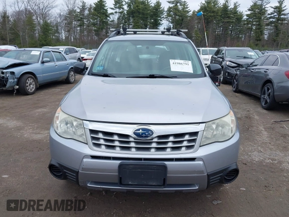2012 Subaru Forester 2.5X with VIN JF2SHABC0CH463696, listed as a IAAI auction lot 41986791 with 90,193 mi miles. Bid and sale history available at carsss.com. Image 6.