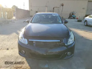 2011 Infiniti G25 x with VIN JN1DV6AR1BM654135, listed as a Copart auction lot 83824524 with 167,253 mi miles and Salvage Title. Bid and sale history available at DreamBid. Image 5.
