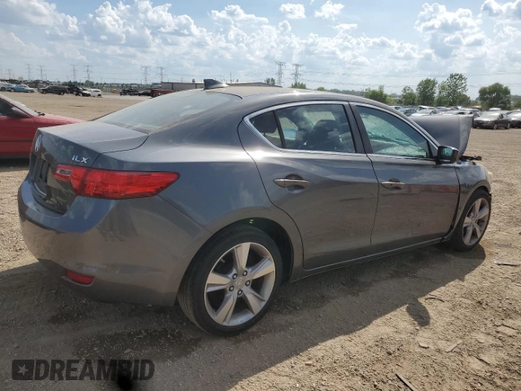 2014 Acura ILX Technology with VIN 19VDE1F74EE012060, listed as a Copart auction lot 61413215 with Not provided miles and Non repairable. Bid and sale history available at DreamBid. Image 3.