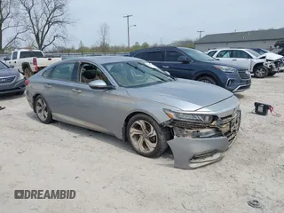 2018 Honda Accord EX-L z VIN 1HGCV1F57JA117501, wystawiony jako IAAI lot #42026252 z przebiegiem 40 320 mil mil oraz . Historia ofert i sprzedaży dostępna na DreamBid. Obrazek 1.