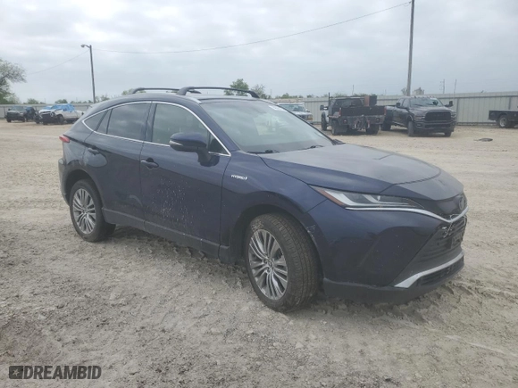 2021 Toyota Venza LE with VIN JTEAAAAH8MJ049177, listed as a Copart auction lot 50529155 with 51,822 mi miles and Salvage Title. Bid and sale history available at carsss.com. Image 4.
