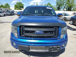 2013 Ford F-150 XL with VIN 1FTFW1ET4DKG27781, listed as a Copart auction lot 57953075 with 151,280 mi miles and Salvage title. Bid and sale history available at DreamBid. Image 5.