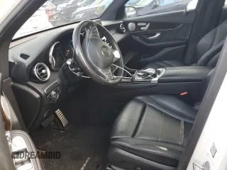 2018 Mercedes-Benz GLC with VIN WDC0G4KBXJV065793, listed as a Copart auction lot 72727284 with 82,360 mi miles and Salvage Title. Bid and sale history available at carsss.com. Image 7.