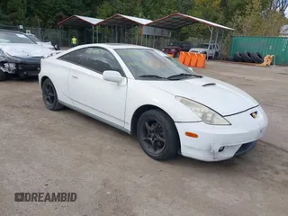 2000 Toyota Celica GTS with VIN JTDDY32T7Y0024360, listed as a IAAI auction lot 40533647 with 191,611 mi miles. Bid and sale history available at carsss.com. Image 1.
