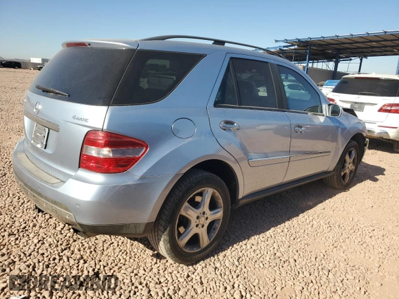 2008 Mercedes-Benz M 320 CDI with VIN 4JGBB22E58A404744, listed as a Copart auction lot 86118164 with 216,310 mi miles and Salvage Title. Bid and sale history available at DreamBid. Image 3.
