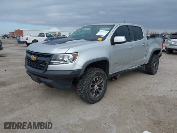 2018 Chevrolet Colorado 4WD ZR2 with VIN 1GCGTEEN8J1122818, listed as a IAAI auction lot 41435492 with 169,990 mi miles. Bid and sale history available at carsss.com. Image 17.