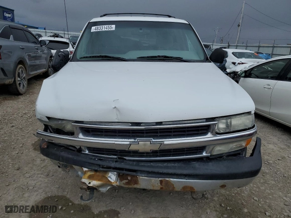 2001 Chevrolet Tahoe LS with VIN 1GNEK13TX1J290830, listed as a Copart auction lot 48331455 with 218,034 mi miles and Salvage Title. Bid and sale history available at carsss.com. Image 5.