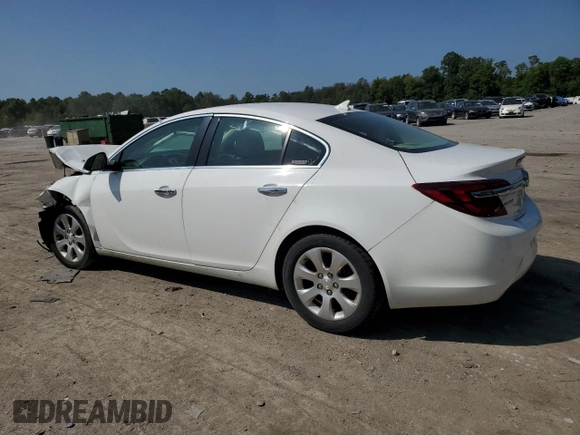 2014 Buick Regal Premium I with VIN 2G4GM5ER9E9243354, listed as a Copart auction lot 68691824 with Not provided miles and Salvage title. Bid and sale history available at DreamBid. Image 2.