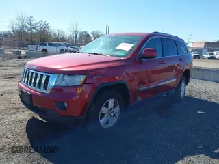 2012 Jeep Grand Cherokee Laredo with VIN 1C4RJFAG7CC297757, listed as a IAAI auction lot 41901645 with 270,731 mi miles. Bid and sale history available at carsss.com. Image 17.