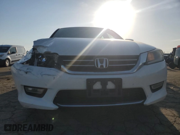 2013 Honda Accord Sport with VIN 1HGCR2F59DA162244, listed as a Copart auction lot 54545885 with 151,064 mi miles and Salvage Title. Bid and sale history available at DreamBid. Image 5.