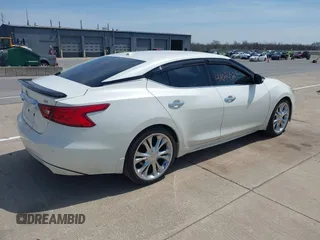 2016 Nissan Maxima SV with VIN 1N4AA6AP4GC396173, listed as a IAAI auction lot 42094529 with 137,397 mi miles and . Bid and sale history available at DreamBid. Image 4.