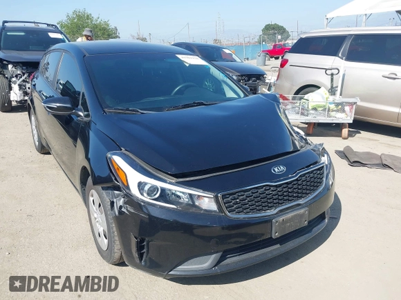 2017 Kia Forte LX with VIN KNAFK5A87H5696373, listed as a IAAI auction lot 41981938 with 63,181 mi miles and . Bid and sale history available at carsss.com. Image 1.