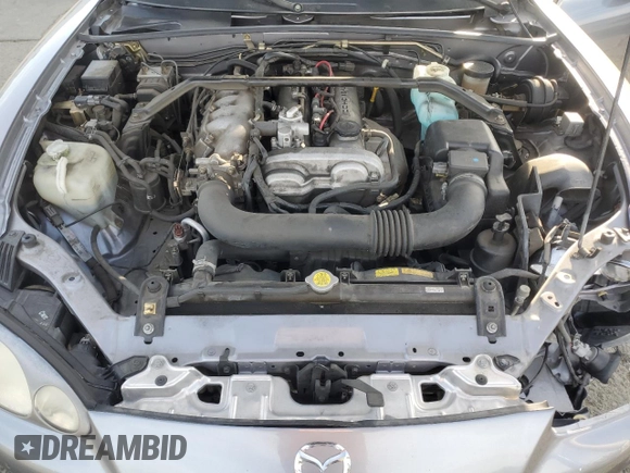 2002 Mazda MX-5 Miata Cloth with VIN JM1NB353X20228420, listed as a Copart auction lot 47949235 with 94,341 mi miles and Salvage title. Bid and sale history available at DreamBid. Image 11.