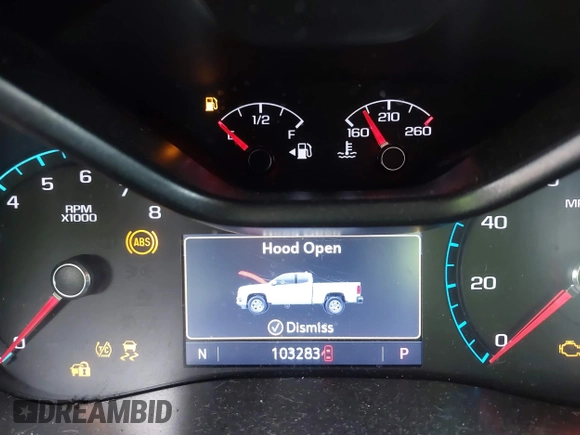2019 Chevrolet Colorado 4WD Z71 z VIN 1GCGTDEN6K1181460, wystawiony jako IAAI lot #41815027 z przebiegiem 103 283 mil mil oraz . Historia ofert i sprzedaży dostępna na DreamBid. Obrazek 15.