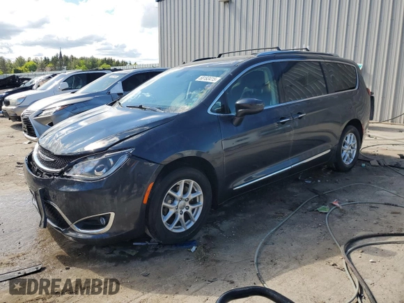 2020 Chrysler Pacifica Touring L with VIN 2C4RC1BG2LR110816, listed as a Copart auction lot 58183415 with 47,184 mi miles and Salvage title. Bid and sale history available at DreamBid. Image 1.