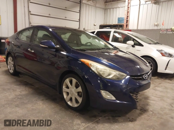 2013 Hyundai Elantra Limited with VIN 5NPDH4AE5DH240990, listed as a IAAI auction lot 42046871 with 138,037 mi miles and . Bid and sale history available at DreamBid. Image 1.