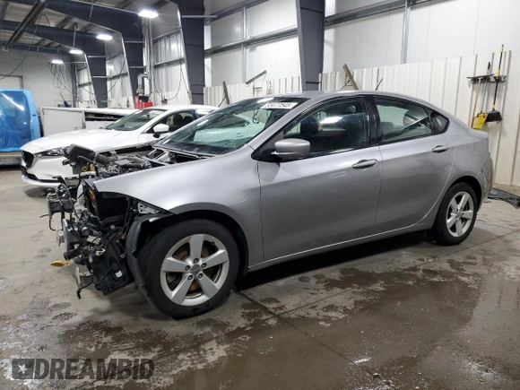 2015 Dodge Dart SXT with VIN 1C3CDFBB2FD281615, listed as a Copart auction lot 55477545 with 154,873 mi miles and Salvage Title. Bid and sale history available at DreamBid. Image 1.